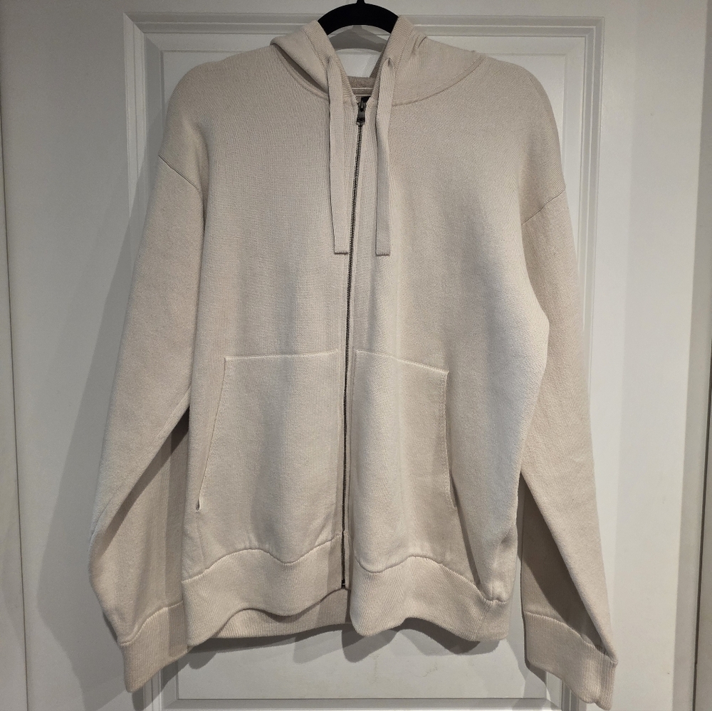 Mens Banana Republic Supima Cotton Full Zip Hoodie, M, Like New w/out Tag